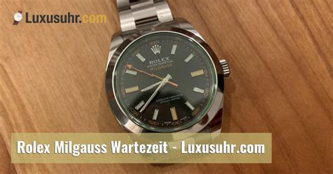 rolex wartezeit.